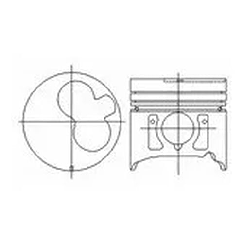 PISTAO - ISUZU TROOPER 3.1 8V DIESEL