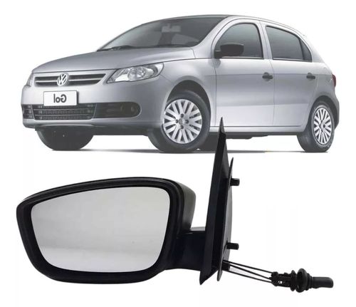 RETROVISOR ESQUERDO EXTERNO VW GOL G5 2008/2012 COM CONTROLE