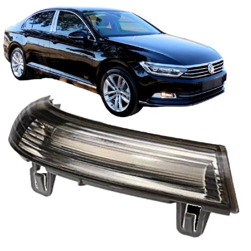 PISCA RETROVISOR DIREITO VOLKSWAGEN PASSAT 2006/2007/2008/2009/2010/2011