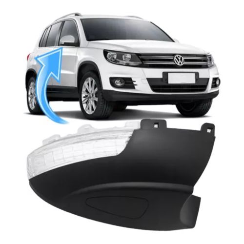 PISCA RETROVISOR DIREITO TIGUAN 2009/2014 SEM LUZ CORTESIA