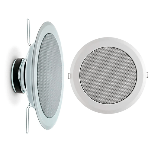 ARANDELA 5" COAXIAL METAL 10W BRANCO FRAHM