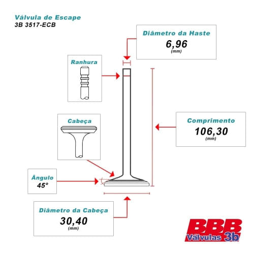 VALVULA ESCAPE - BMW 318I 1.8 16V 325I 2.5 24V 1989 A 1992