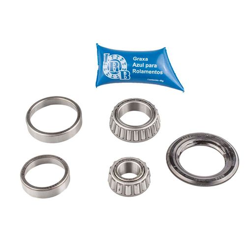 KIT ROLAMENTO DIANTEIRO BRASILIA 1974 A 1982 1 LADO (4FUROS) - 94093 - IRB034N