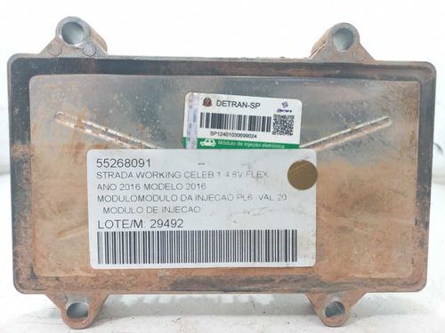 MODULO DE INJECAO FIAT STRADA 1.4 2016