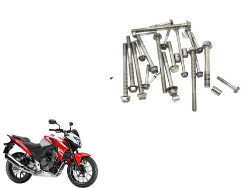 Kit Parafuso Carcaça Motor Honda Cb 500 F Cb500f 14-19