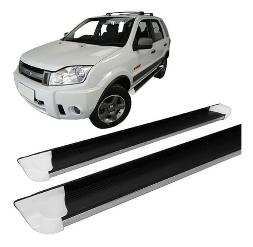 Estribo Ecosport Até 2012 Personalizado Branco