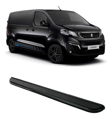 Estribo Lateral Peugeot Expert   Chapa Preto.