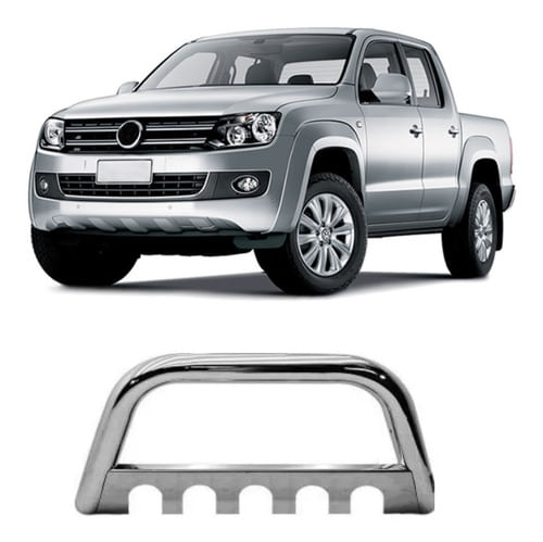 Para-choque De Impulsão Amarok 2010 A 2017 Cromado
