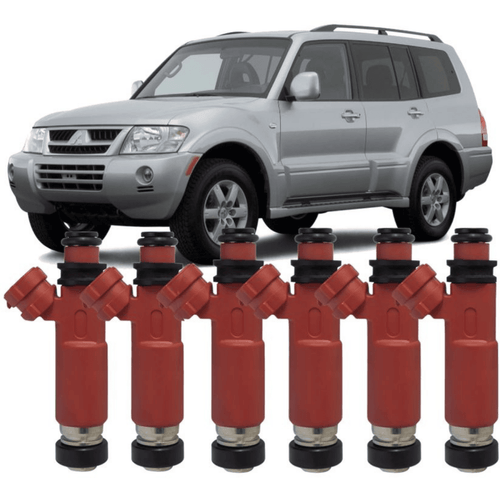 Kit 6 Bico Injetor Mitsubishi Pajero Full e Sport 3.5 V6 de 1999 À 2005 - 195500-3970