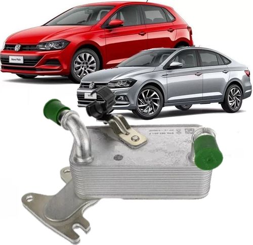 Radiador Resfriador de Cambio Virtus Polo T-cross Nivus - 09g409061f