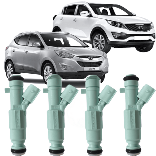 KIT 4 BICO INJETOR IX35 SPORTAGE 2.0 16V FLEX 2013-2016