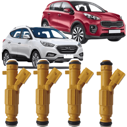 KIT 4 BICO INJETOR IX35 SPORTAGE 2.0 16V FLEX 2017 A 2022