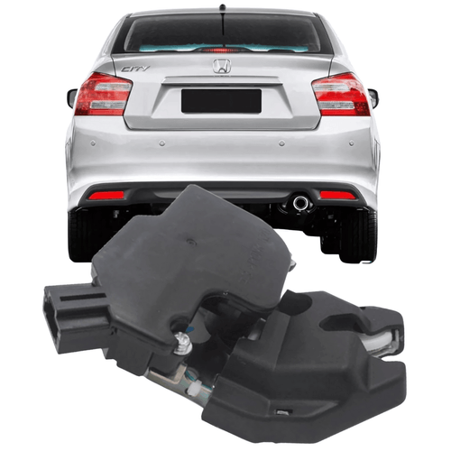 Fechadura Com Trava Elétrica Porta Malas Honda City 1.5 16v Flex De 2010 À 2014
