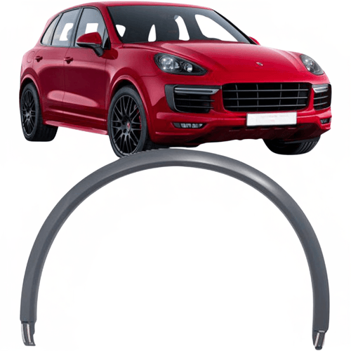 Moldura Friso do Paralama Cayenne Gts de 2015 À 2019 - Dianteiro Direito