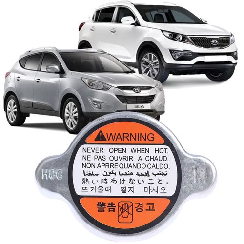 Tampa Do Radiador Azera Tucson Ix35 Sportage Soul - 1.1 Bar