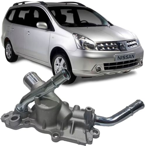 Carcaça Da Válvula Termostática Livina E Tiida 1.8 16v De 2009 À 2014