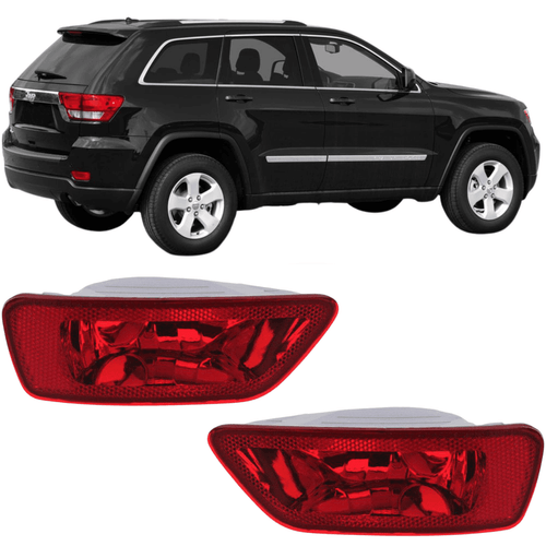 Par Lanterna Neblina Compass Grand Cherokee 2011 a 2015