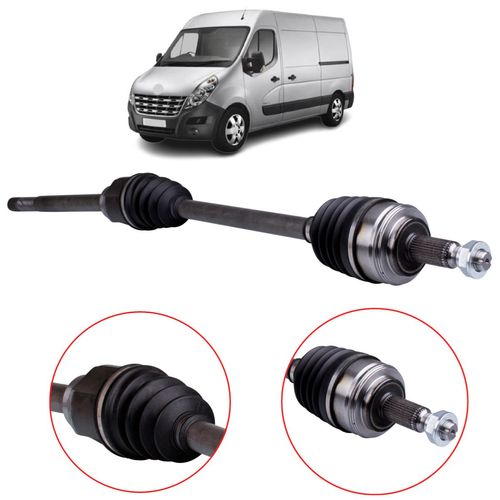 Semi Eixo Completo (Lado Direito) Renault Master 2.3 Após 2010