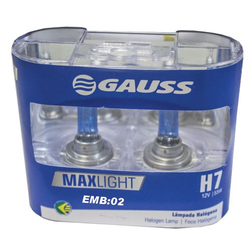 Lâmpada Farol Lâmpada H7 12v 55w Super White 1950 a 2019 - 510756 - GL61H7