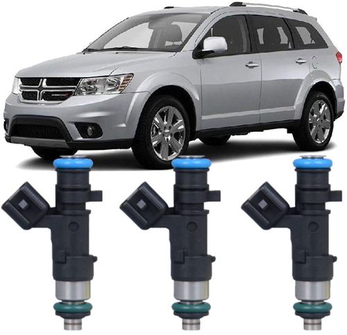 Kit 3 Bico Injetor Journey 2.7 V6 Sxt a Gasolina de 2008 a 2011 - 0280158028