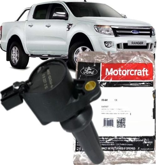 Bobina de Ignicao Ranger 2.5 16V Flex de 2013 À 2020 - Original Ford