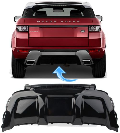 Acabamento Inferior Parachoque Traseiro Evoque Dynamic 2011 À 2019