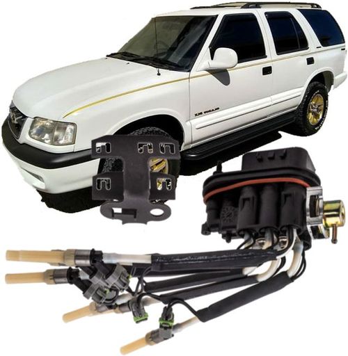 Bico Injetor Aranha Blazer e S10 4.3 V6 À Gasolina de 1996 À 2004