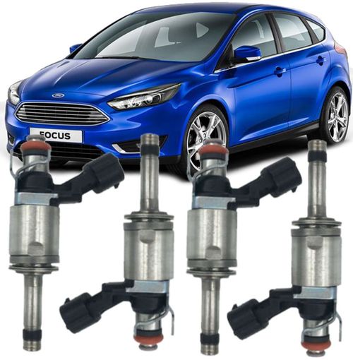 Kit 4 Bico Injetor Focus 2.0 16V Flex de 2014 À 2019 - Cm5ebb