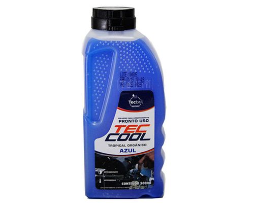 Aditivo para radiador tropical orgânico pronto uso azul 500ml / UN / Tecbril