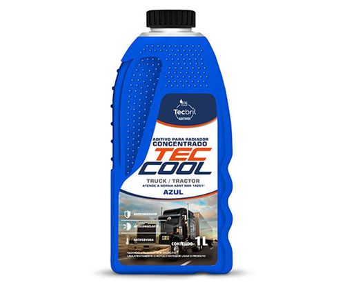 Aditivo para radiador concentrado truck azul 1l / UN / Tecbril