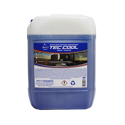 Aditivo para radiador concentrado truck azul 20l / UN / Tecbril