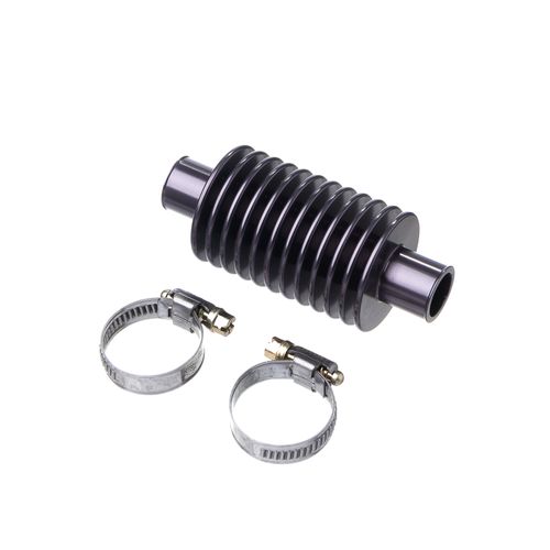 Cooler Aluminio Moto X 100Mm P/Mangueira Radiador 19Mm Diam