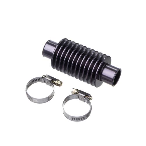 Cooler Aluminio Moto X 100Mm P/Mangueira Radiador 23Mm Diam