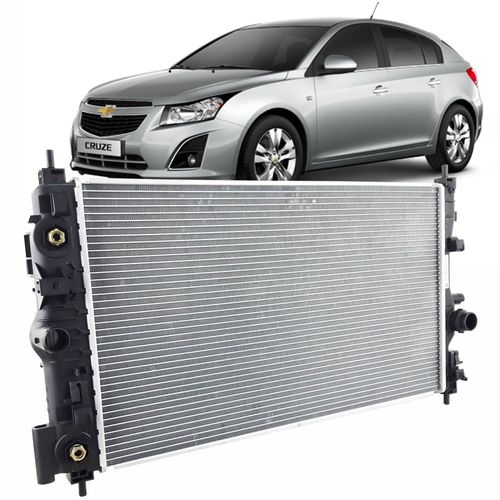 Radiador Magneti Marelli Chevrolet Cruze 1.8 16v Hatch e Sedan 2010 até 2016 Câmbio Automático