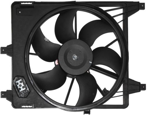 Gmv Ventoinha Defletor Renault Logan / Sandero 1.0/1.6 8v/16vcom Ar 2007 Em Diante ( C / Resistencia) Cambio Manual