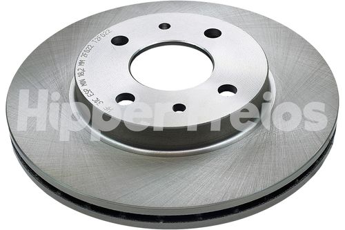 DISCO FREIO (DIANT) VENTIL / UNO 10-  1.0 8V S/ABS EVO / HIPPER FREIOS HF31C