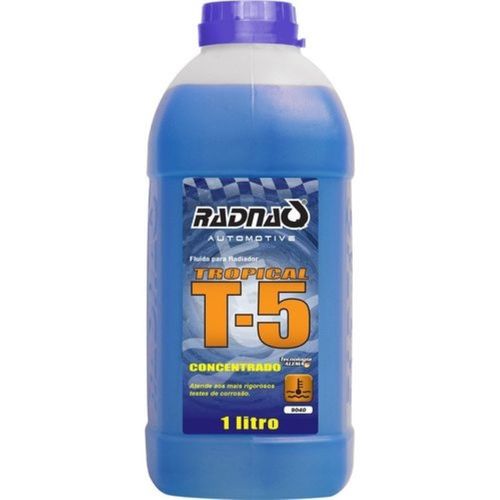 ADITIVO RADIADOR RADNAQ TROPICAL T5 1L CONCONCENTRADO TROPICAL T5 AZUL Radnaq 9040-24 PEÇA