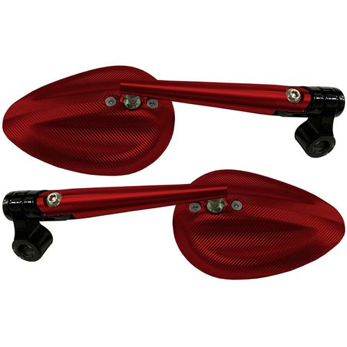 Retrovisor Esportivo Rizoma Oval Par Cores