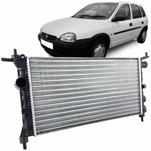 Radiador Valeo Chevrolet Corsa 1.0, 1.4, 1.6 8v 94 até 2002 Todos sem Ar Condicionado