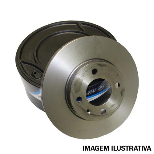 Par Disco Freio Dianteiro Ventilado HB20 1.0 12v 2015 - 54227 - D099B