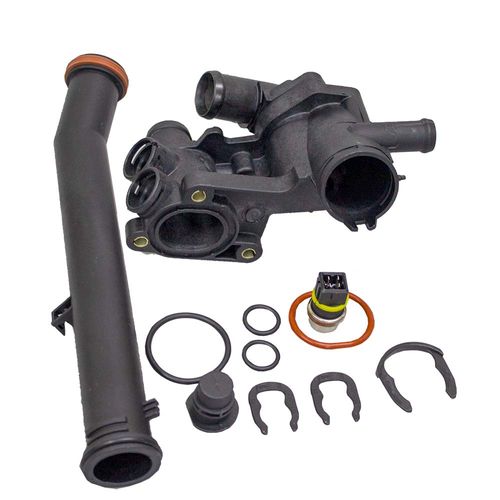 CARCAÇA VÁLVULA TERMOSTÉTICA+TUBO DÁGUA GOL PARATI 16V TURBO - 62163 - PK100287