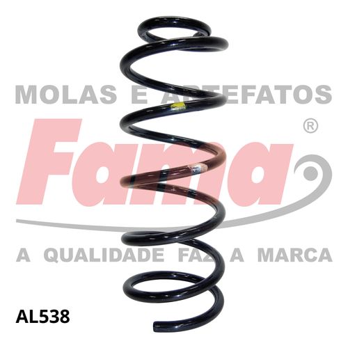 MOLA SUSPENSAO TRASEIRA / HB20 13- HATCH / FAMA AL538