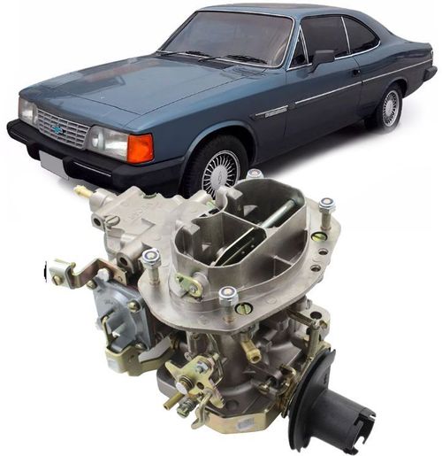 Carburador Opala Caravam H34 SEIE 4cc a Alcool