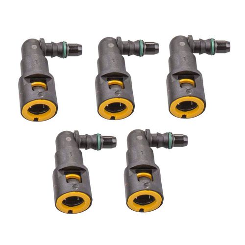 Engate Rapido  5/16 X 5/16  90º C/ ANEL - 58577 - QC104