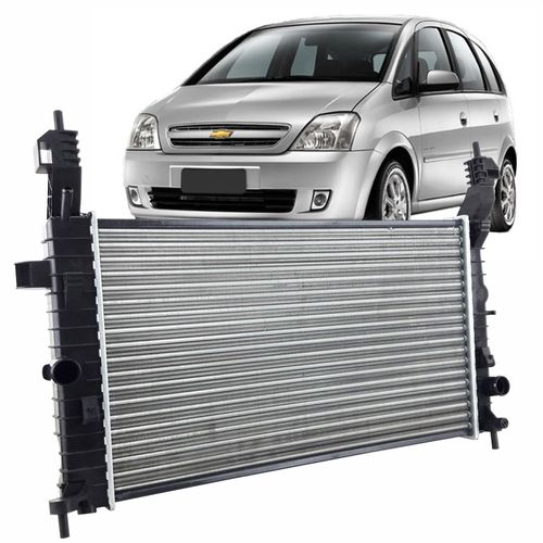 Radiador Valeo Chevrolet Meriva Todos 1.4 e 1.8 2002 até 2012