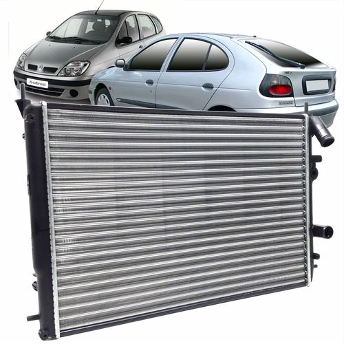 Radiador Magneti Marelli Logan e Sandero Automático Scenic Todos 99 até 2014 e Megane Todos 99 até 2005