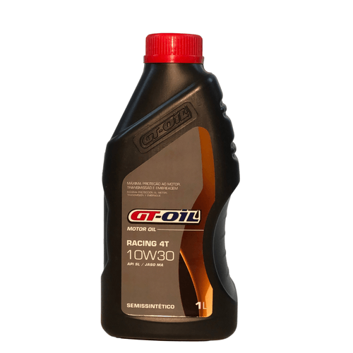 Óleo Lubrificante Semissintetico GT-Oil Racing 4T 10W30 - 1L
