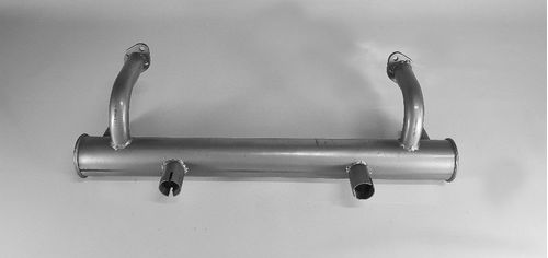 Silencioso Fusca Tipo Original Tubular Sem Pré Aquecimento