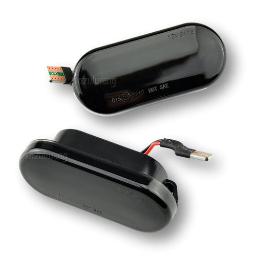 Par Seta Pisca Fume Led Sequencial Paralamas Vw Amarok