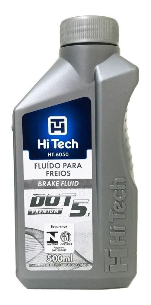 FLUIDO DE FREIO DOT5.1  (HI TECH)500 ML - HT-6050
